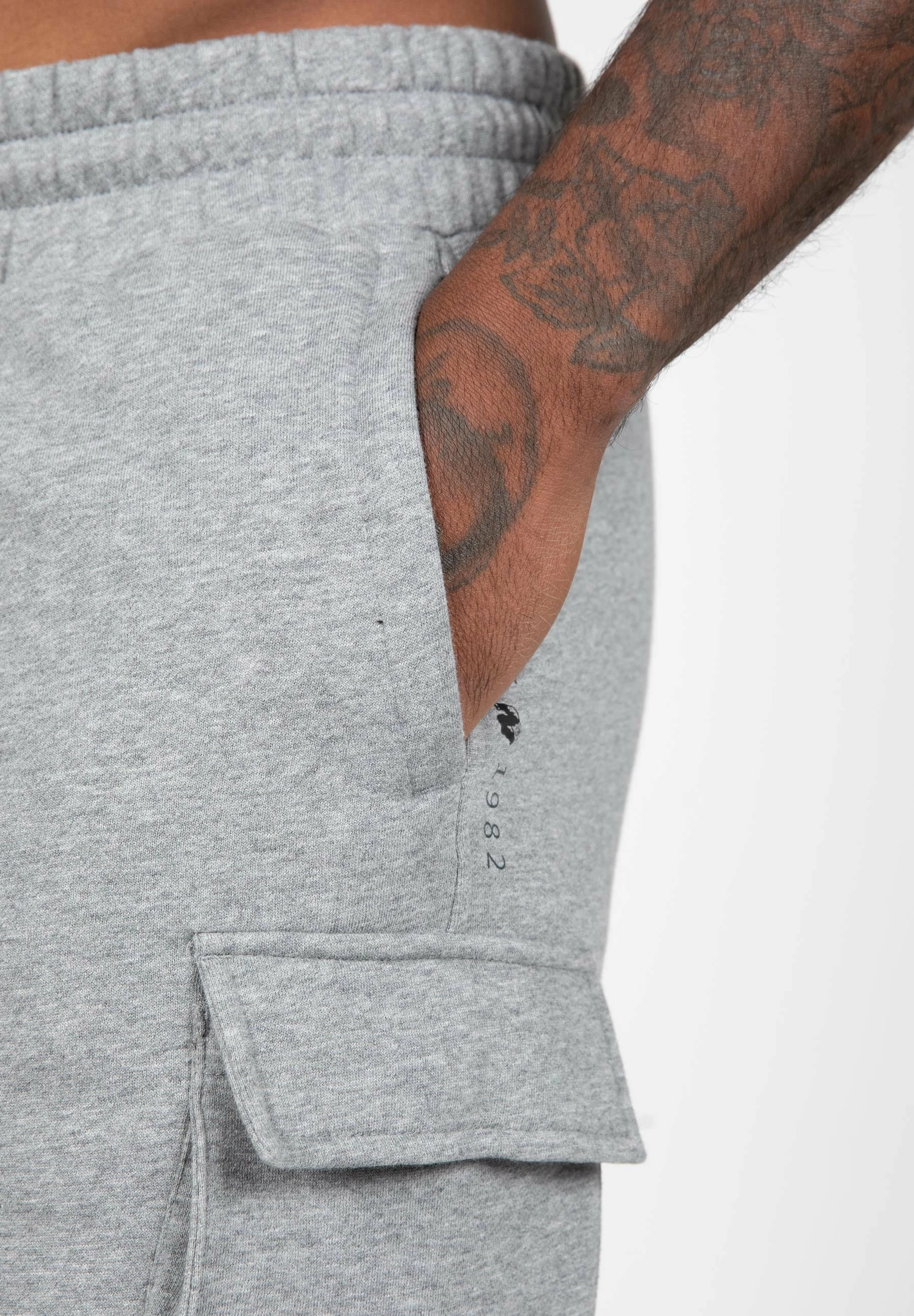 Hudson Cargo Sweat Shorts - Gray [Madhësia: XL]