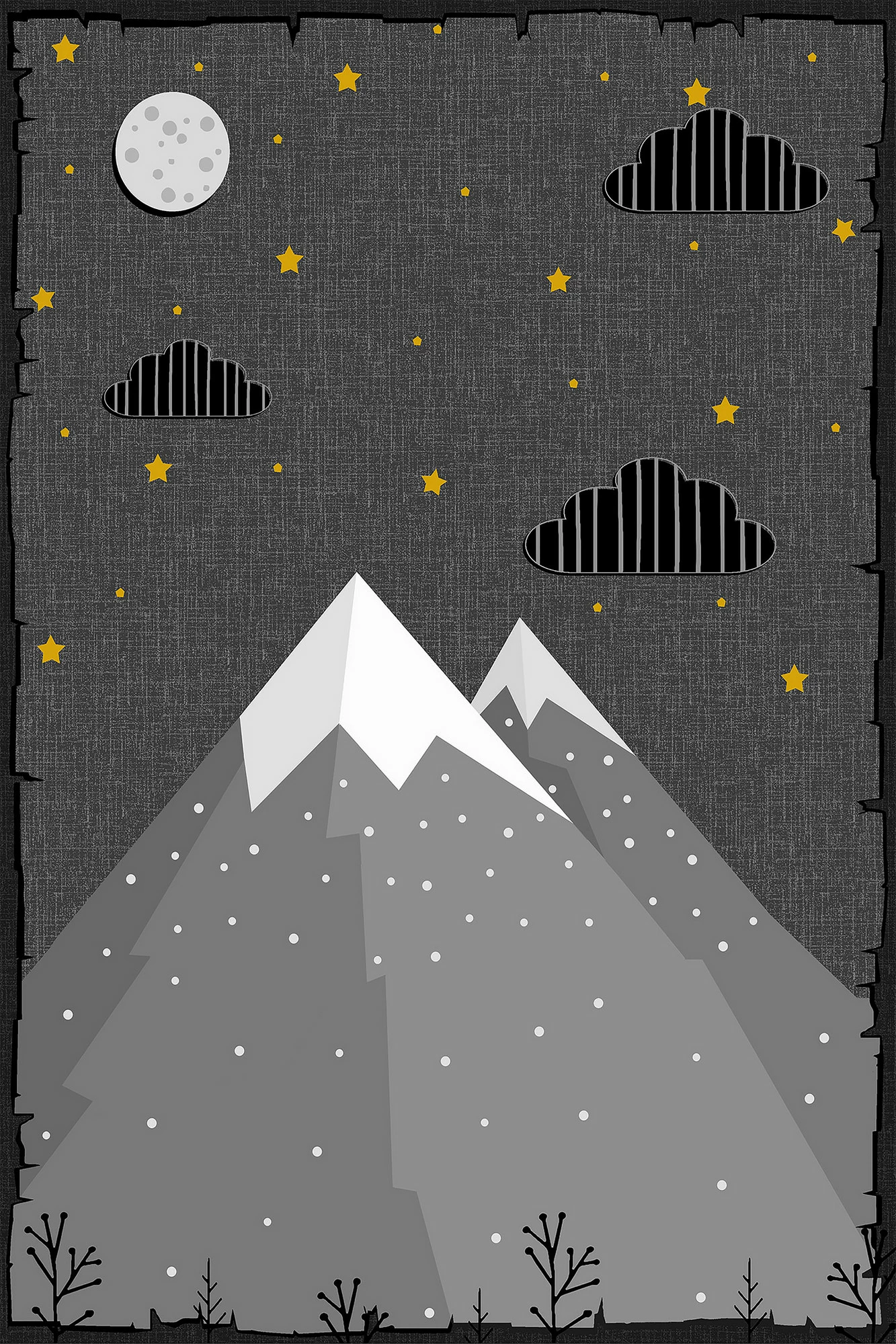 Qilim multingjyrësh, 180x280cm, Conceptum Hypnose, WOOKECE021