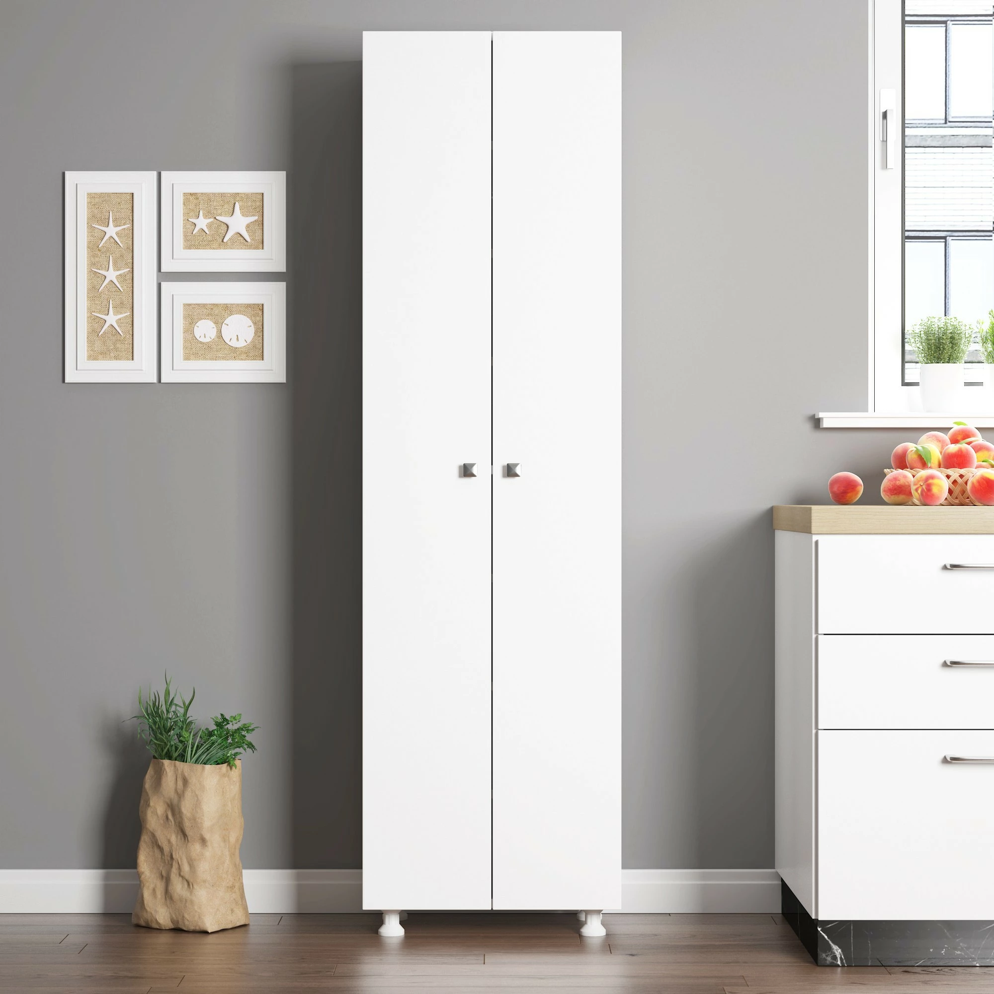 Dollap multifunksional Hanah Home, FRN-12043, i bardhë