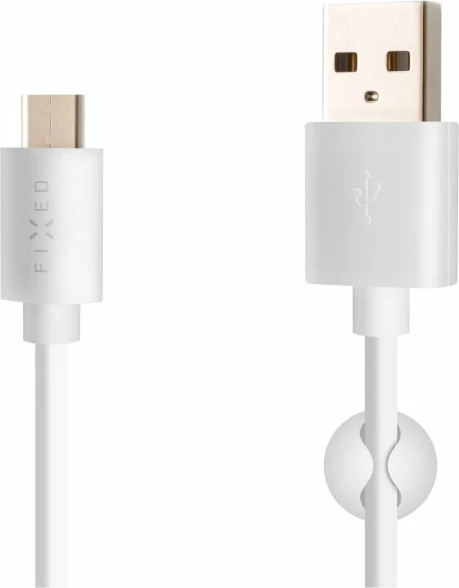 Kabllo USB Fixed FIXD-UC-WH, USB-A në USB-C, 1 m, 3A, e bardhë
