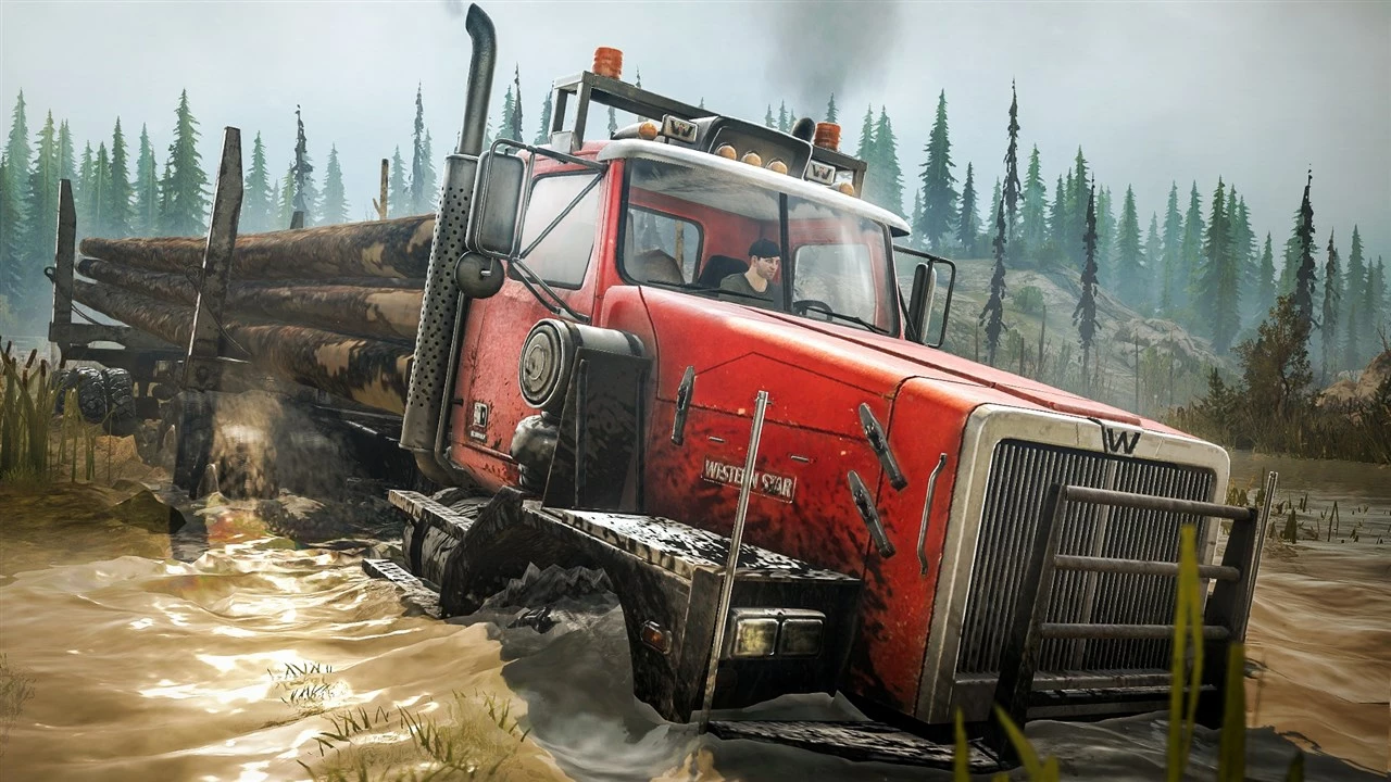 Lojë PS4 Focus Home Interactive Spintires: MudRunner - American Wilds Edition