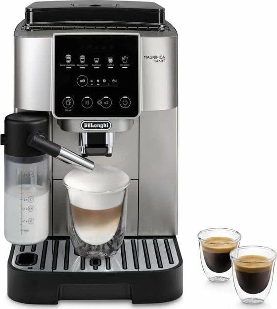 Makinë espresso automatike DeLonghi Magnifica Start ECAM 220.80.SB 1.8L 1450W 15 bar, zi dhe argjend