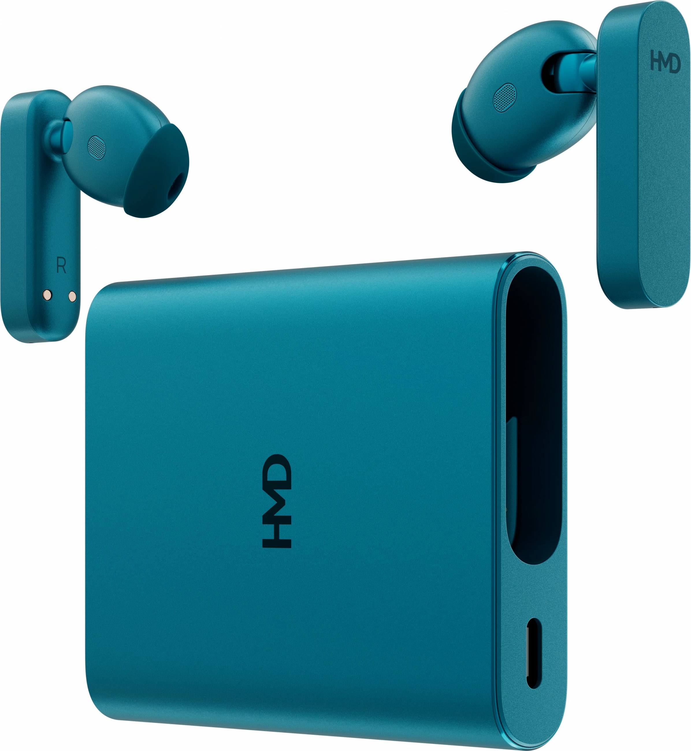 Kufje HMD Amped Buds, Wireless, Cyan