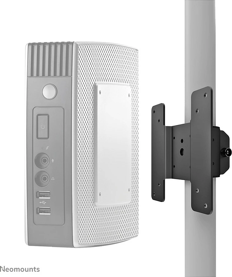 Mbajtëse mini PC Neomounts THINCLIENT-05, universal, çelik, e zezë