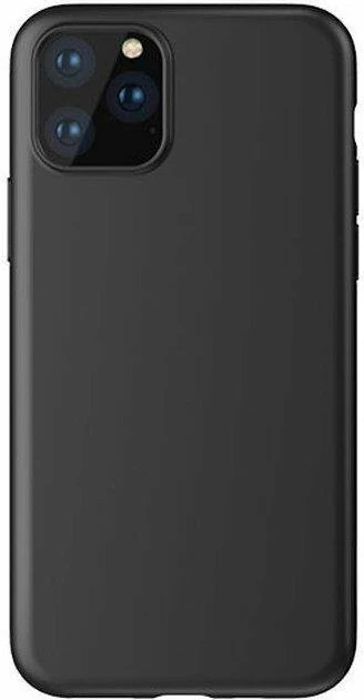 Mbështjellës Hurtel për iPhone 11, TPU gel, i zi