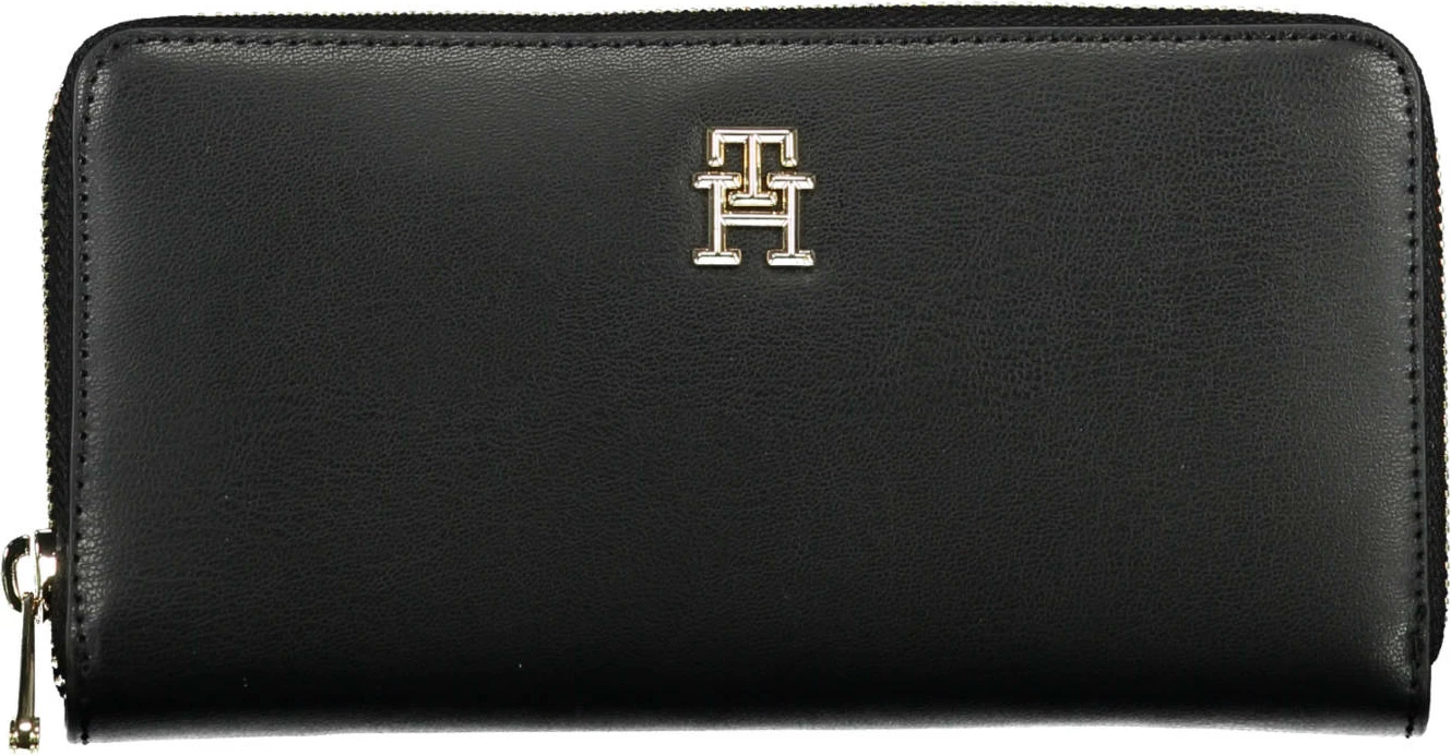 Portofol për femra TOMMY HILFIGER, i zi