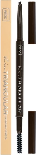 Laps për vetulla Wibo Slim Triangular 2 Dark Brown, 1 copë