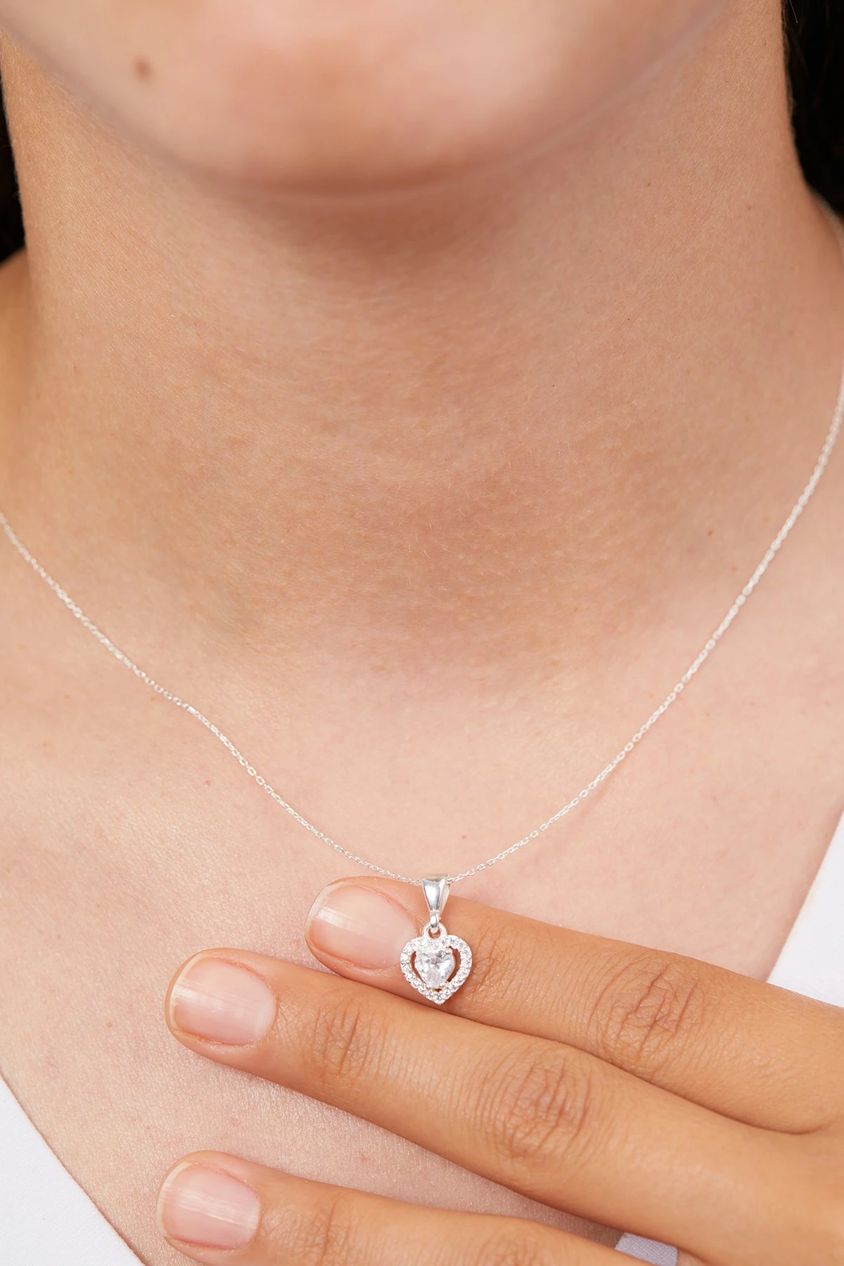 Varëse argjendi Elika Silver, ELKMD50555, e bardhë