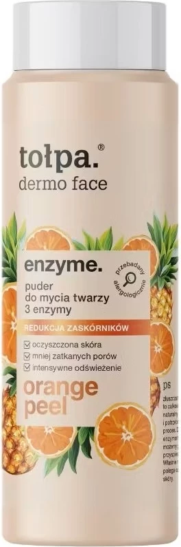 Pudër për larje fytyre për femra Tołpa Dermo Face Enzyme 3 Enzima, 40g