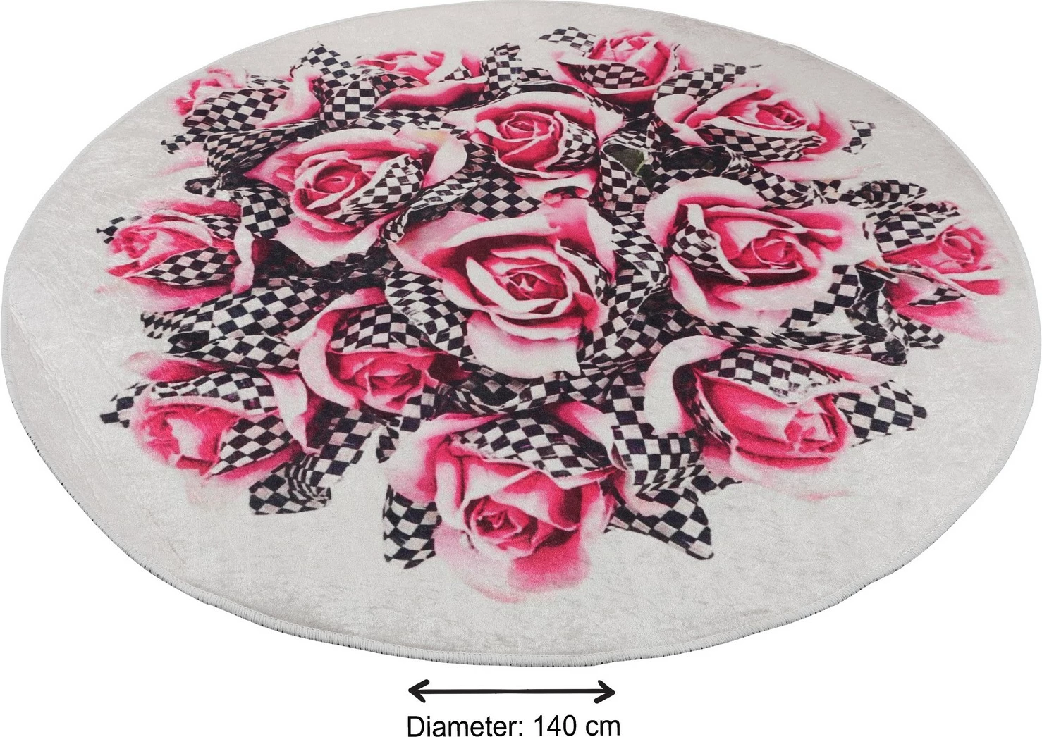 Tapet për banjo Mijölnir, Magic Roses, 140cm