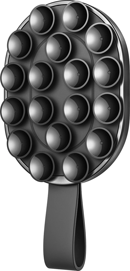 Mbajtës magnetik Joyroom JR-ZS393-S për telefon 4.7-7", me kupa thithëse, i zi