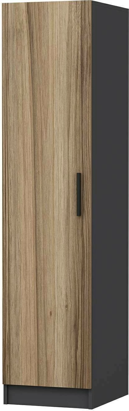Dollap Skye Decor, ngjyrë arrë dhe antracit, Minar Kale - 8704