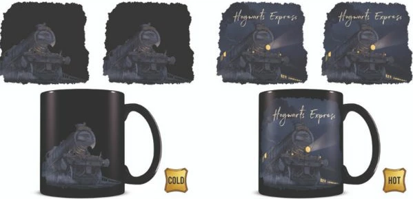 Filxhan termo-ndryshues Pyramid International Harry Potter Glimmer of Hope, qeramikë, i zi