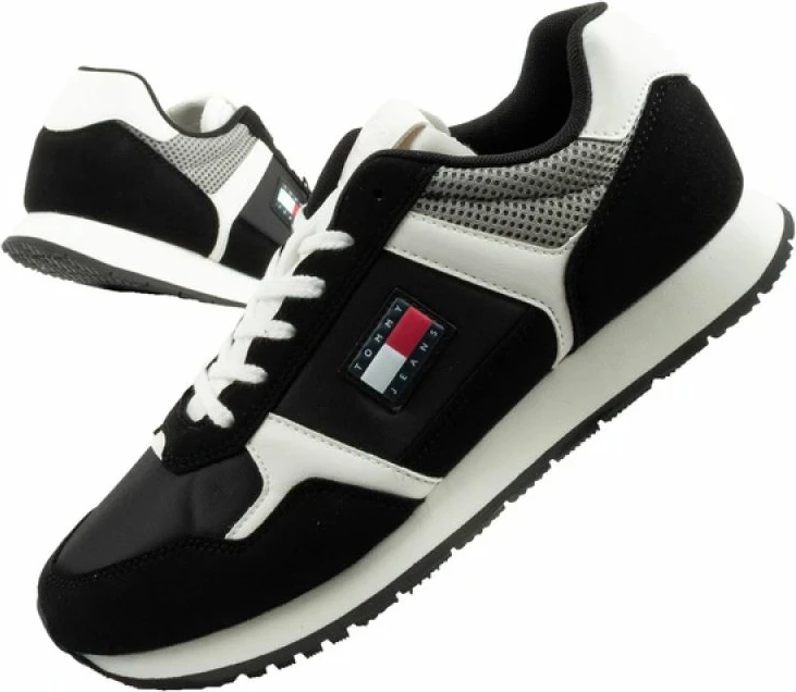 Atlete meshkuj Tommy Hilfiger TJM Runner Casual, të zeza