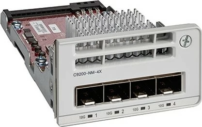 Modul rrjeti Cisco C9200-NM-4X, 4 porte, 10 Gigabit Ethernet, Gigabit Ethernet