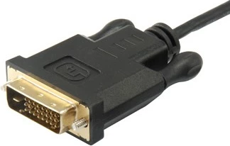 Kabëll USB Type-C në DVI-D Dual Link Equip 1.8m, i zi