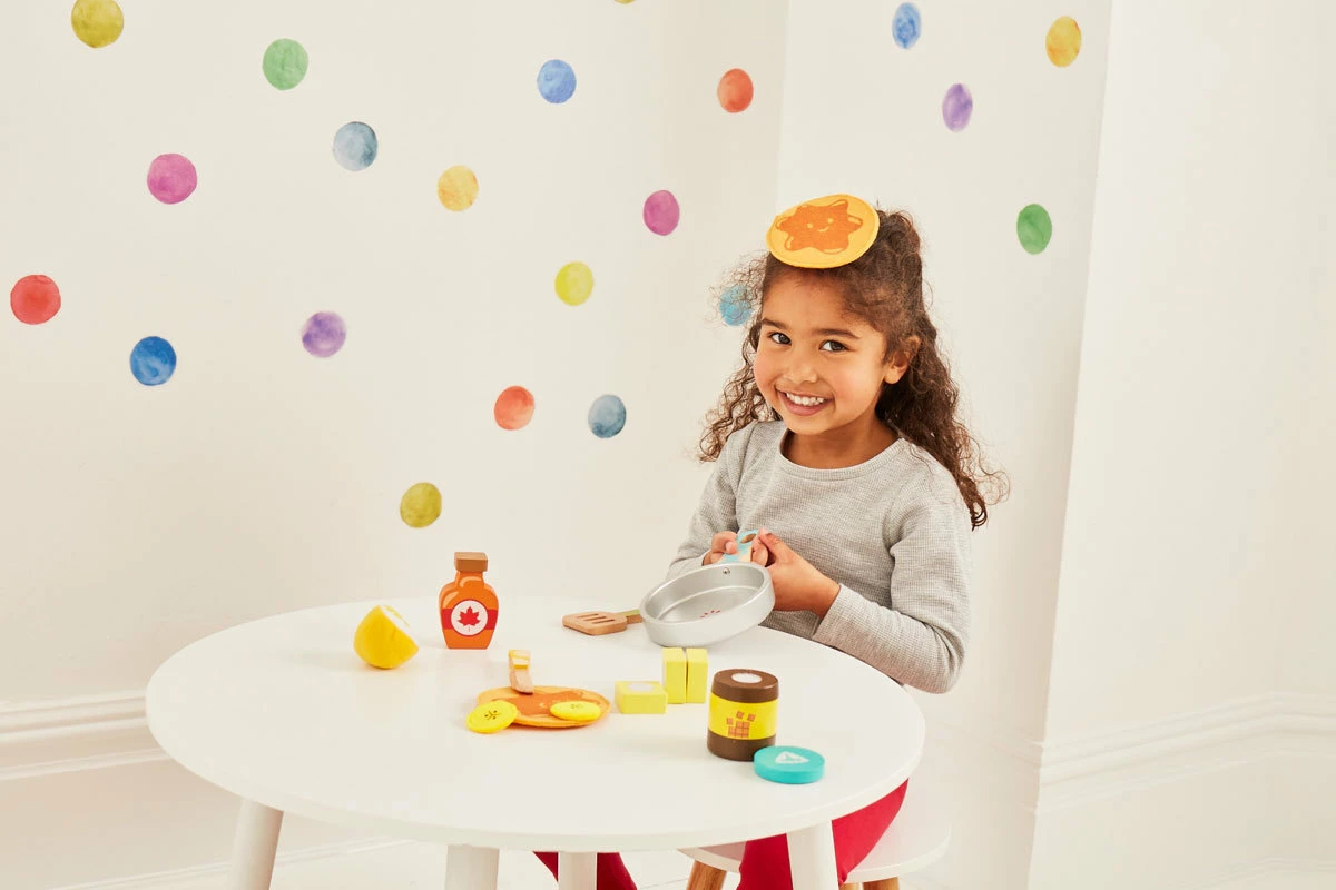 Set lodër për fëmijë Early Learning Centre Wooden Pancake Playset