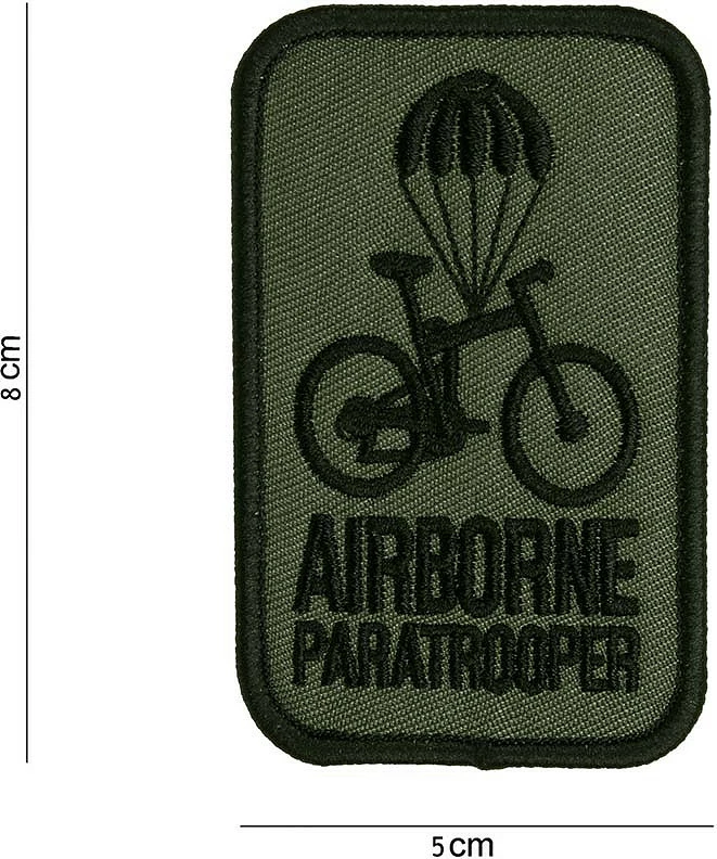 Emblema pëlhure Fostex Garments Patch Paratrooper green #3089