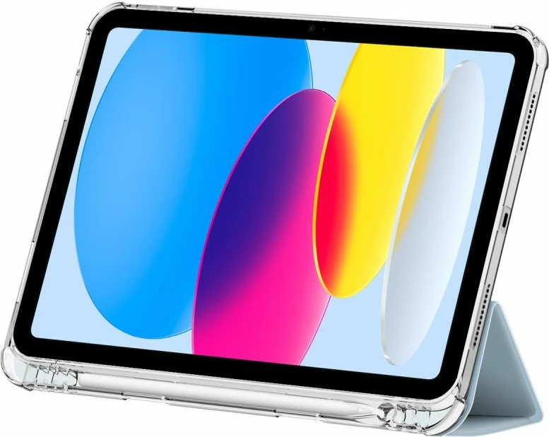 Mbështjellës Tech-Protect SC Pen Hybrid për iPad 10.9" (2022), kaltër e çelët