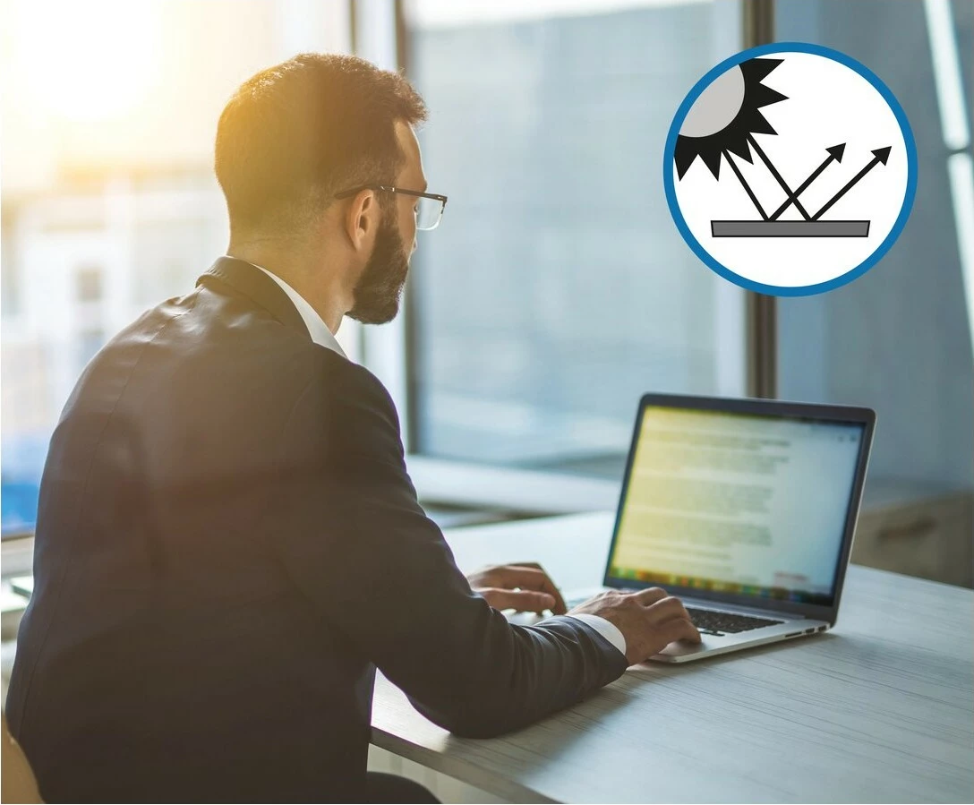 Filter privatësie Kensington për laptop 15.6", 16:9, i heqshëm, anti-reflektiv, i zi