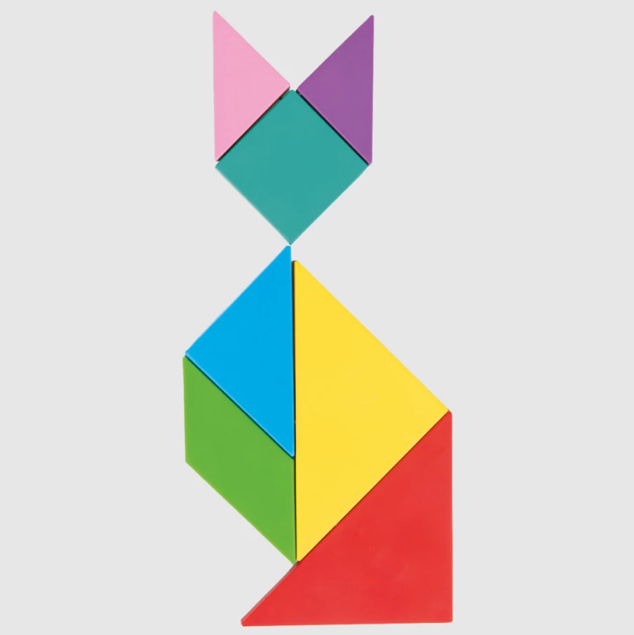 Set lodër për fëmijë Pilsan Magnetic Tangram