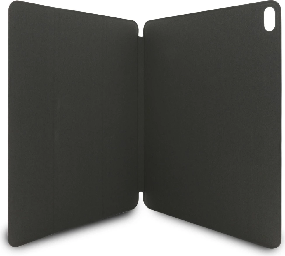 Mbështjellës Karl Lagerfeld Saffiano Magnetic Karl & Choupette për iPad Air 13" 2024, i zi