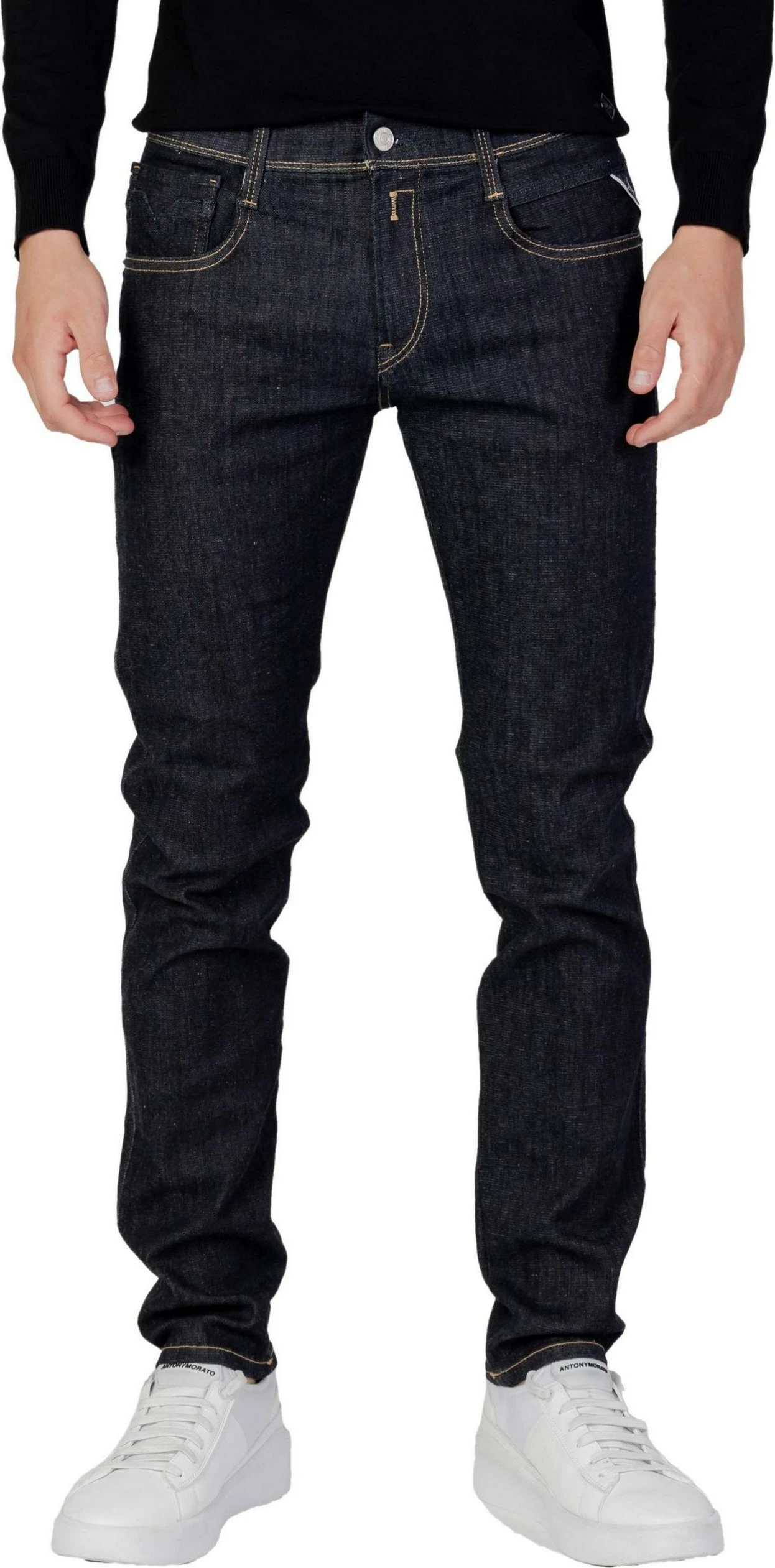Xhinse për meshkuj Replay ANBASS M914Y .000.661 FI3, blu e errët denim