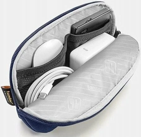 Çantë sleeve për laptop Tomtoc A13-E11G, 16\" (MacBook Pro) / 15.3\" (MacBook Air), me pouch aksesorësh, navy blue