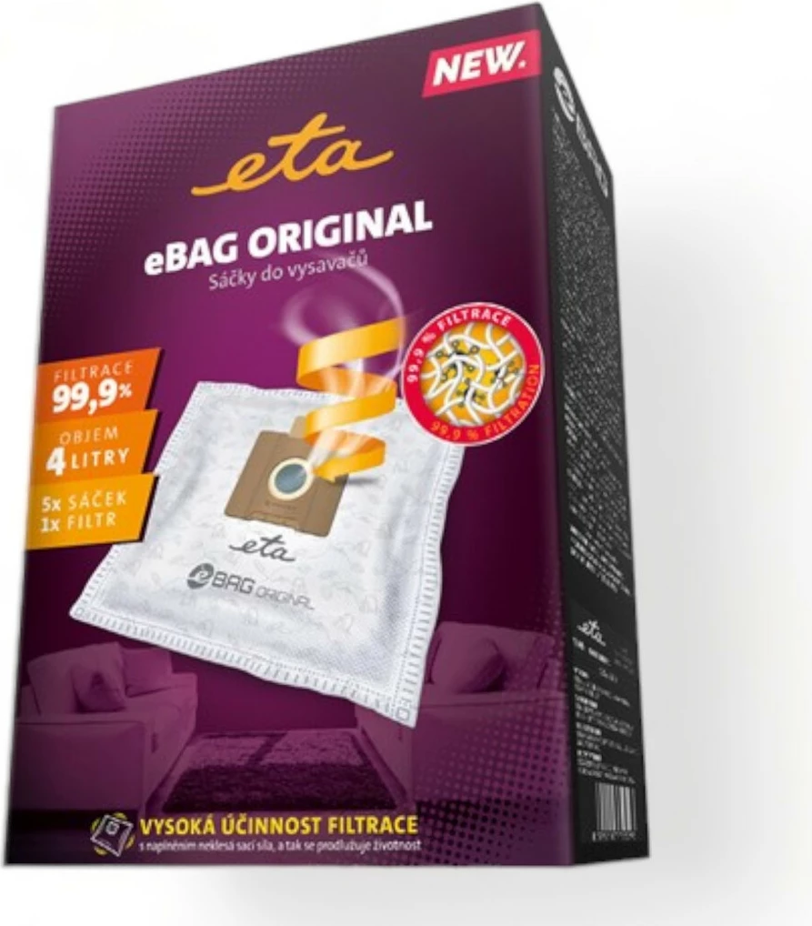 Qese për Fshesë Elektrike ETA eBag ORIGINAL 960068000