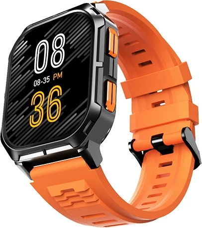 Smartwatch HiFuture FutureFit Ultra3 2.01" IPS, BT 5.2, IP68, thirrje Bluetooth, 350mAh, portokalli