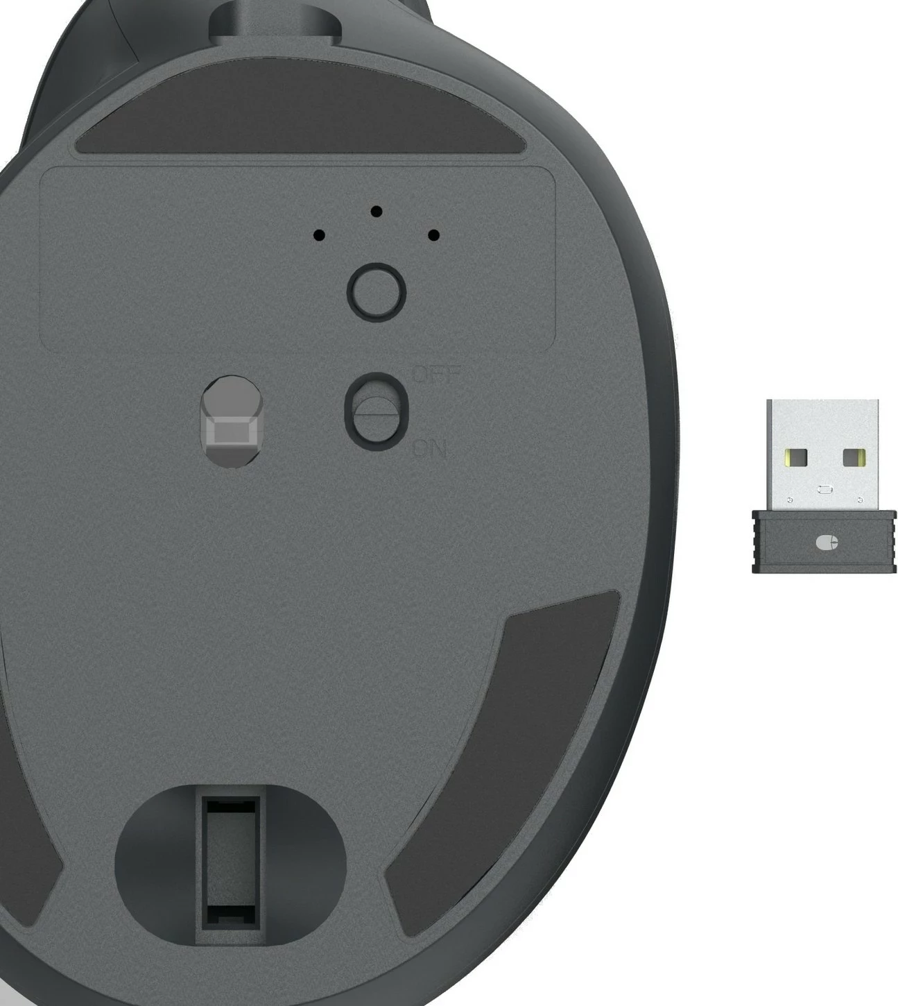 Maus vertikal Hama EWM-600, wireless, 8 butona, Bluetooth, USB Type-C, i zi