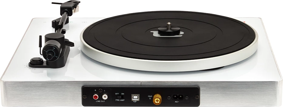 Gramafon Aiwa APX-680BT/WT, Bluetooth, USB për regjistrim, 33 1/3 & 45 RPM, belt-drive, i bardhë