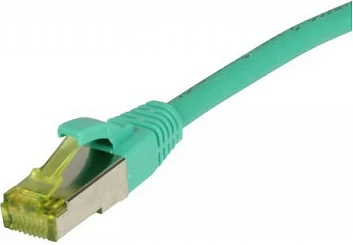 Kabllo rrjeti Synergy21 RJ45 CAT6A, 5m, S/FTP, 500MHz, AWG26, jeshile