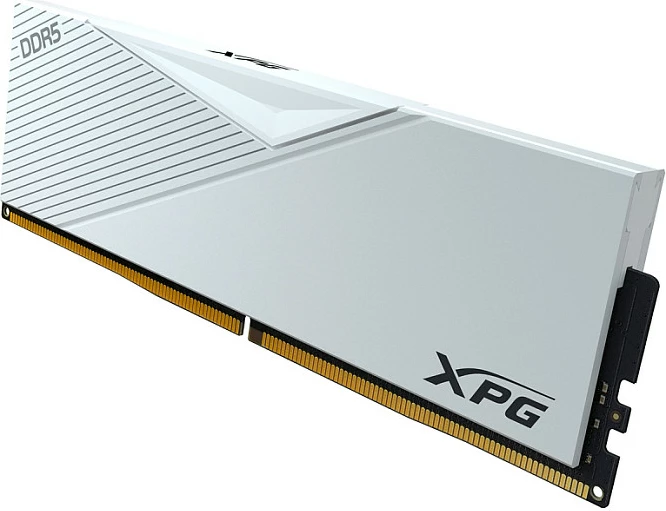 RAM Memorje ADATA XPG Lancer RGB AX5U6000C3016G-DCLARWH, DDR5 32GB (2x16GB) 6000MHz CL30, e bardhë