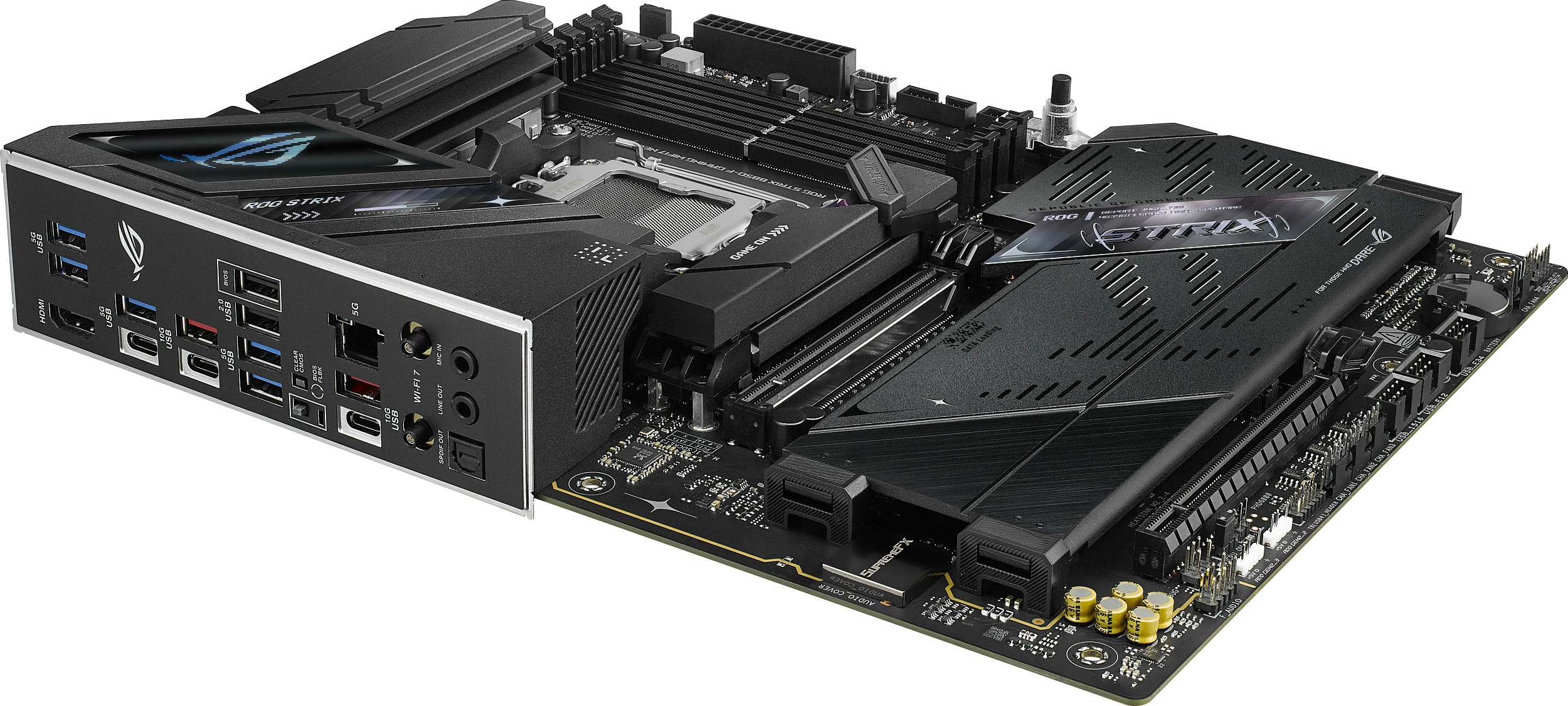 Pllakë amë ASUS ROG STRIX B850-F GAMING WIFI7 NEO, Socket AM5, DDR5, ATX