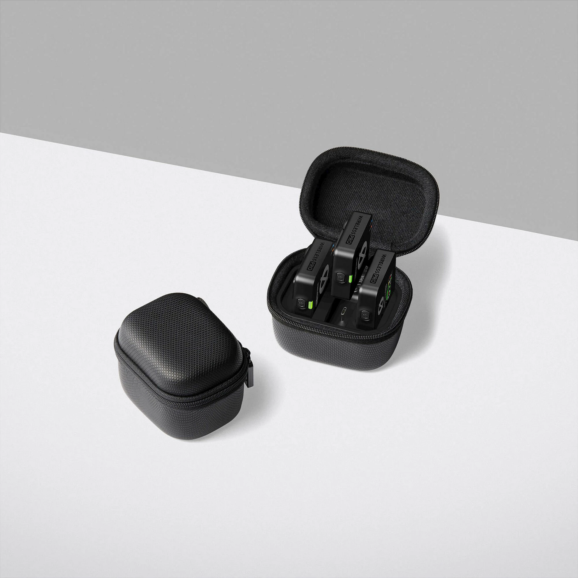 Sistem mikrofonash wireless RØDE Wireless PRO, lavalier, 2 transmiter + 1 receiver, 260m, i zi