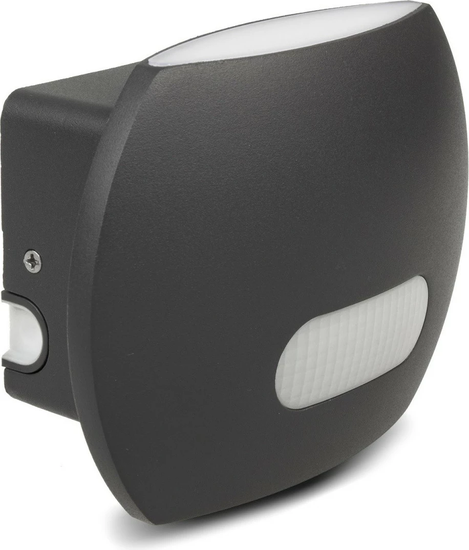 Aplikë muri LED, Maclean MCE366, 20W 1600lm IP65 4000K, gri