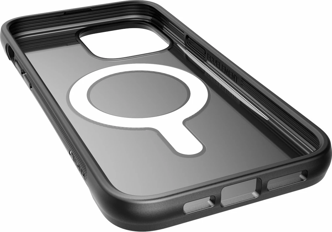 Mbështjellës Raptic X-Doria Clutch Case për iPhone 14 Pro Max me MagSafe, i zi