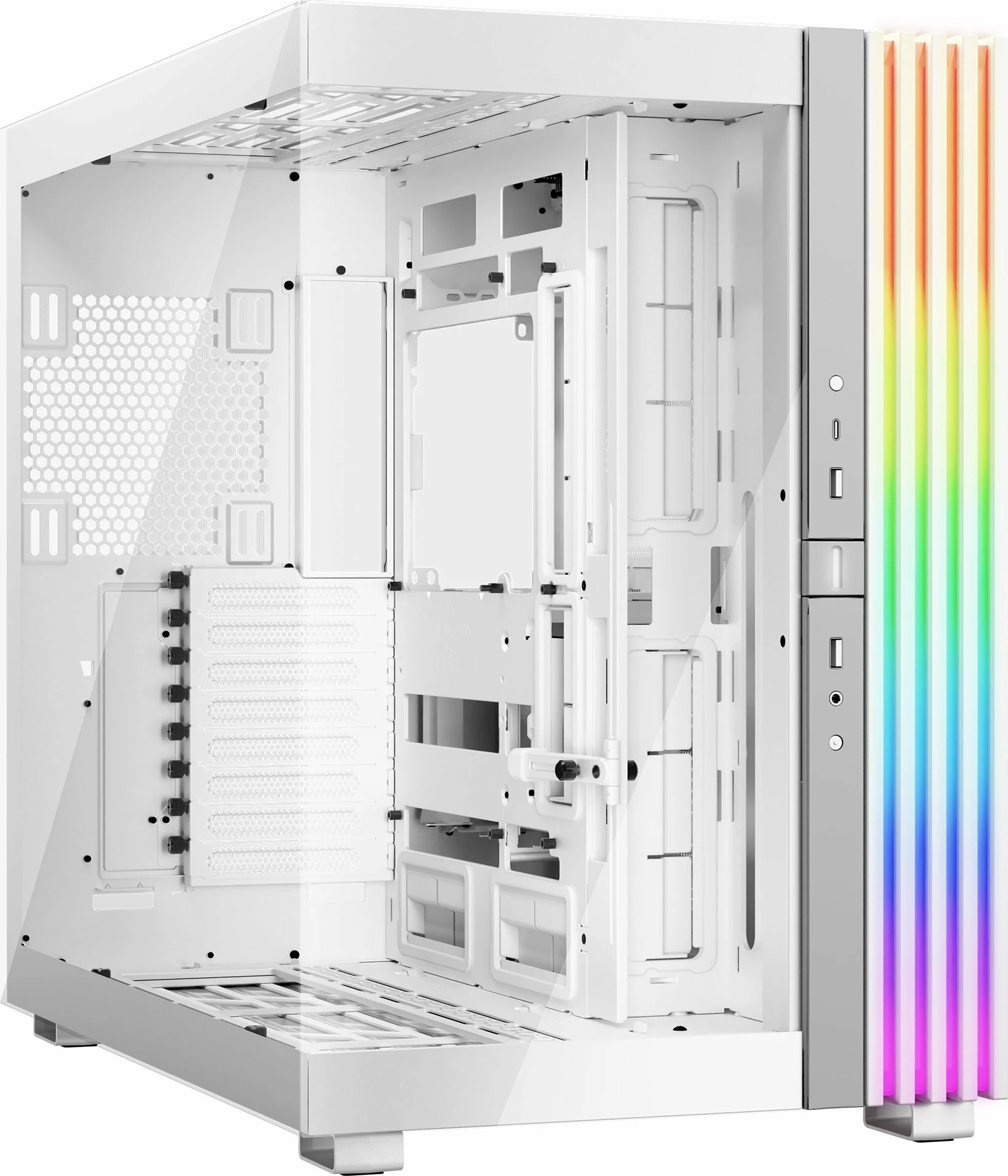 Kasë be quiet! Light Base 900 DX ARGB (BGW70), Midi Tower ATX/eATX/XL-ATX, panoramic me xham, pa ventilatorë, e bardhë