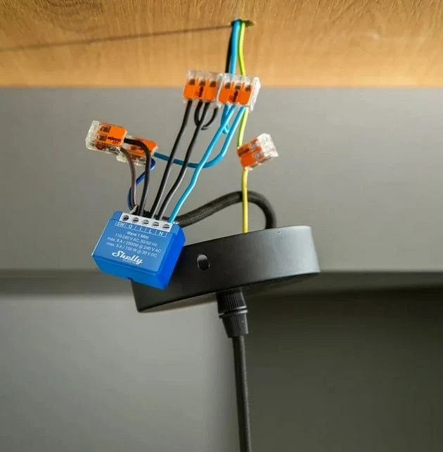Smart switch Shelly Qubino Wave 1 Mini LR, Z-Wave, Blu 3