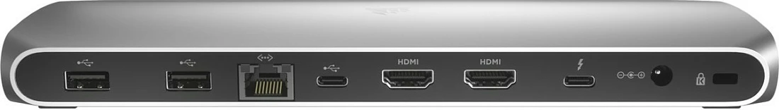 Docking station Corsair TBT100 Thunderbolt 3, alumini, stainless steel