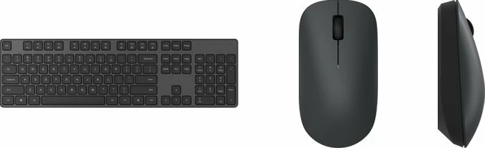 Set tastierë + Maus wireless Xiaomi Combo BHR6100GL, 2.4GHz, US layout, 104 tasta, me numpad, e zezë