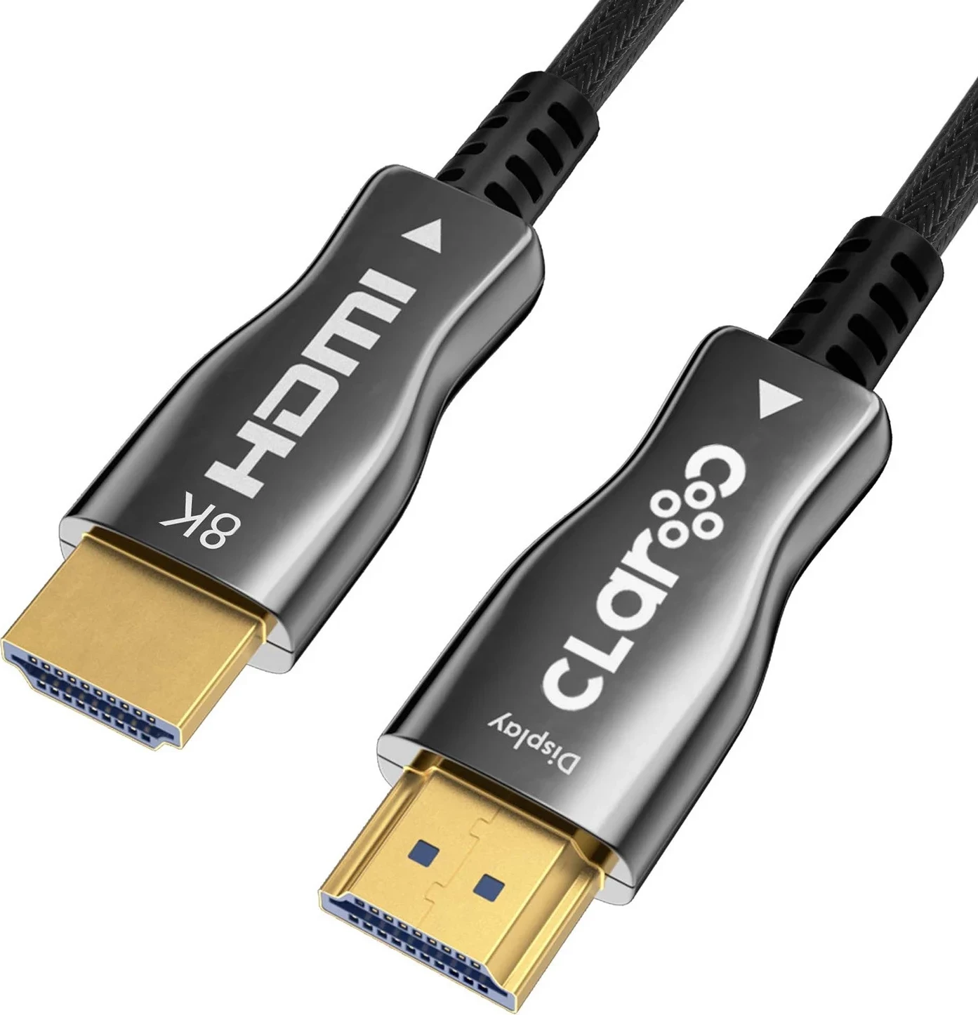 Kabëll optik HDMI 2.1 Claroc, 8K@60Hz, 4K@120Hz, 15 m, i zi
