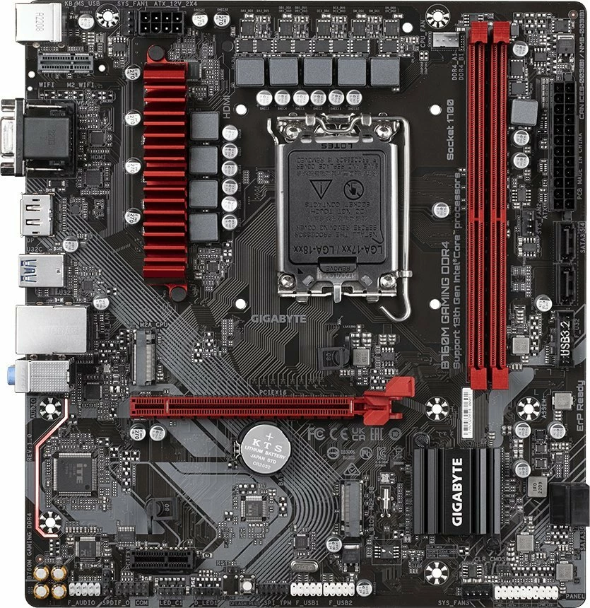 Pllakë amë Gigabyte B760M GAMING DDR4, mATX, LGA1700, DDR4 deri 64GB