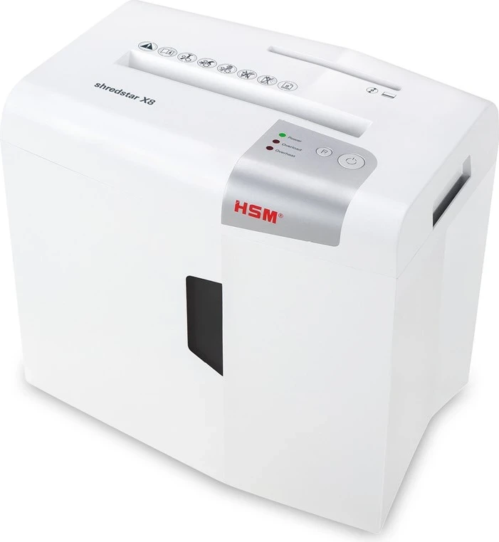 Shkatërrues Dokumentesh HSM shredstar X8, me mekanizëm të veçantë për prerjen e CD-ve