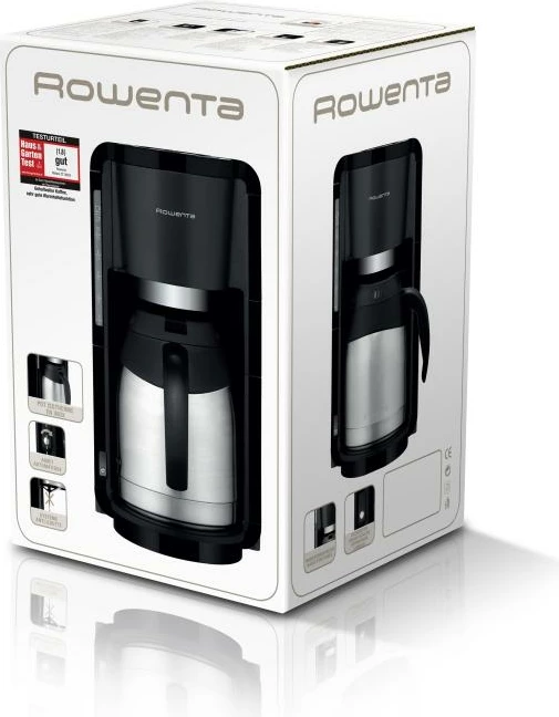 Makinë kafeje Rowenta Milano CT3818, 1.2-1.6 L, e zezë