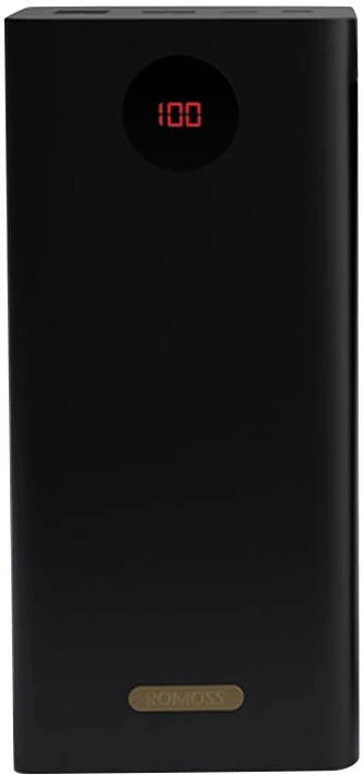 Powerbank Romoss PEA60, 60000mAh, QC + PD, 22.5W, e zezë