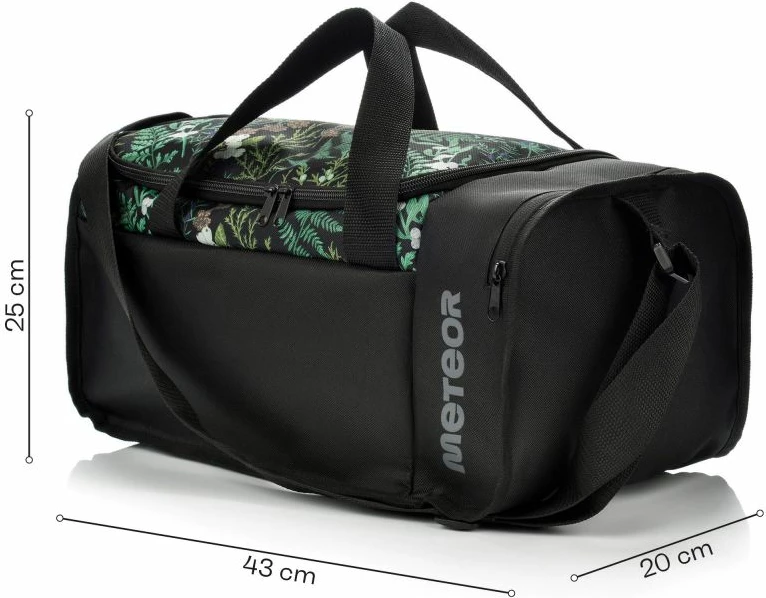 Çantë fitnesi Etnies, e zezë dhe e gjelbër [Madhësia: Standarde]