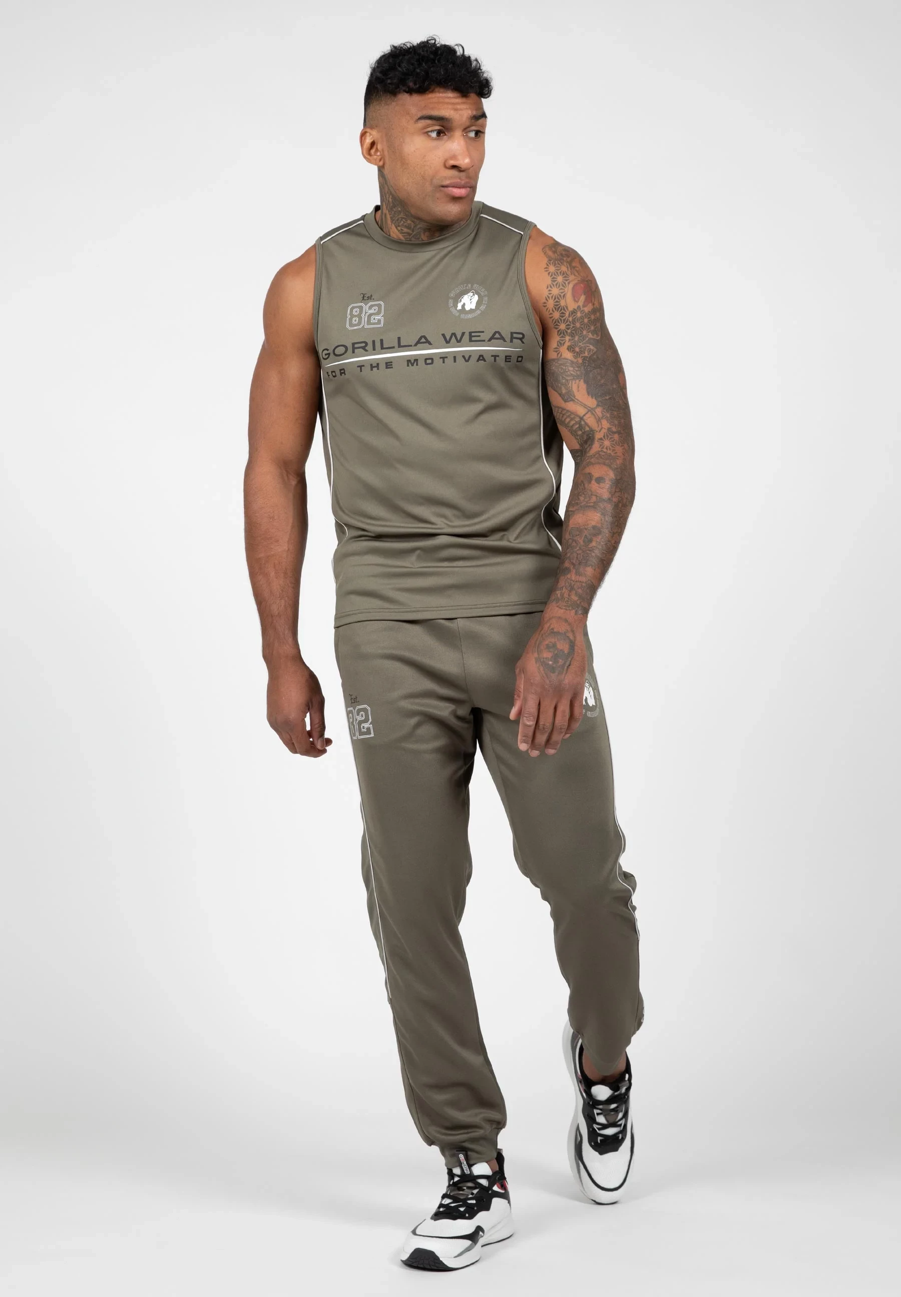 Broxton Track Pants - Army Green [Madhësia: XL]