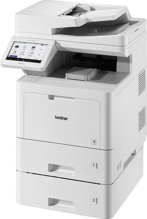 Printer multifunksional Brother MFC-L9670CDNT, laser me ngjyra, A4, duplex, NFC, i bardhë